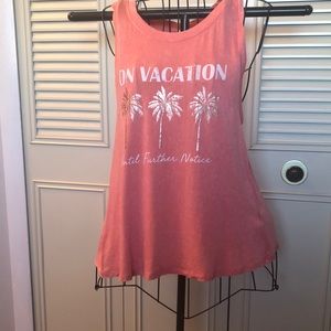 Maurice’s “On vacation until further notice” tank top
